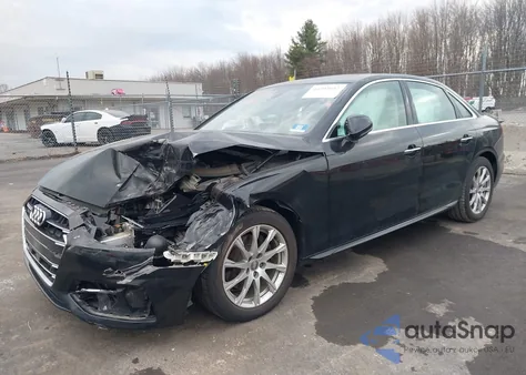 2021 Audi A4 Premium 40 Tfsi Quattro S Tronic z USA, uszkodzony, nr VIN WAUABAF44MN005349